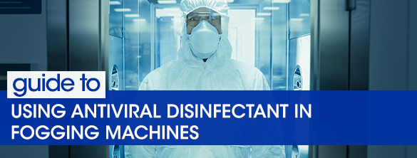 Using Antiviral Disinfectant fogging machines